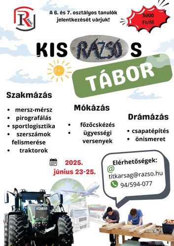 KisRÁZSÓs TÁBOR