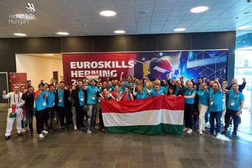 Óriási siker az Euroskills versenyen